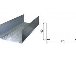Профиль Металлкомплект ПН 75*40*0,5 (3м)