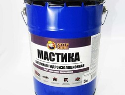 Мастика  Битумная Гидроизолирующая 5 кг